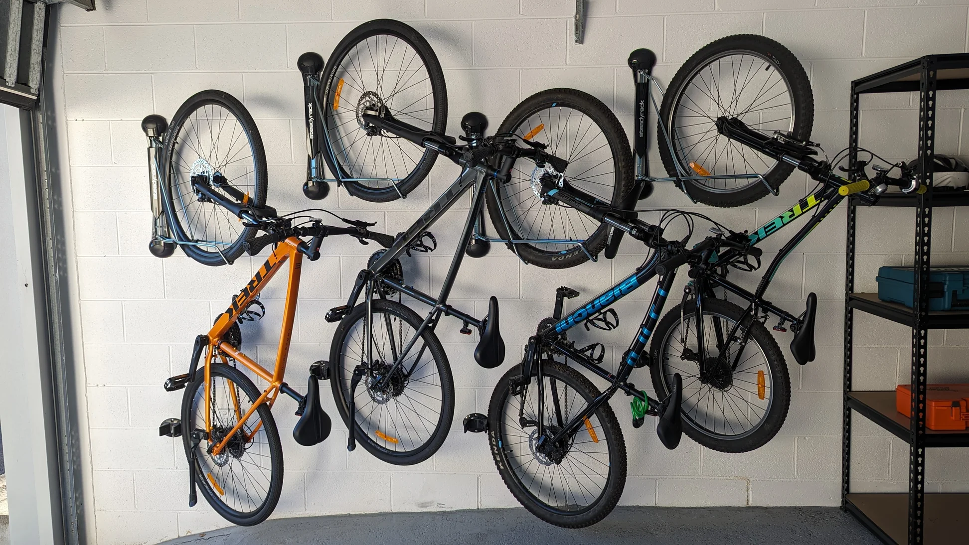 Steadyrack's innnovative bicycle storage